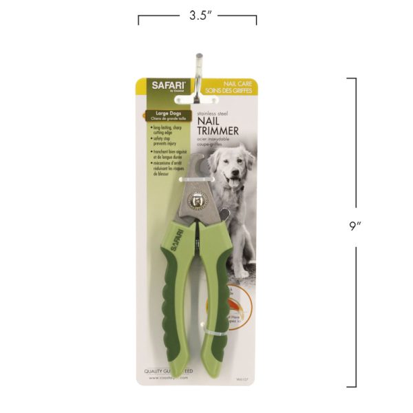 Safari® Professional Stainless Steel Nail Trimmer - Image 2